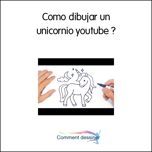 Como dibujar un unicornio youtube